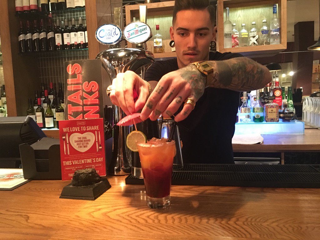 coalkitchenuk's tweet photo. Come and try Emis special #cocktail @coalgrillandbar @MiltonKeynes_MK @XscapeMK #letweekendbegin https://t.co/BOOJCiEuQ0