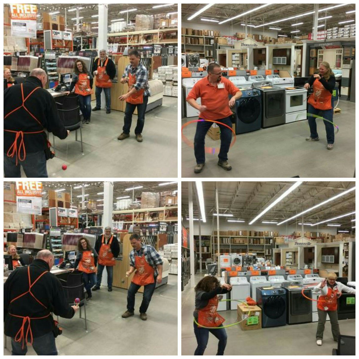 THD2741Fenton's tweet photo. We know how to have fun!! #nationalhavefunatworkday @cjsmith10071 @DaleABayliff @michael_stuber @JRobertson0607 @kelly_mayhall https://t.co/mwPkfi0rnZ