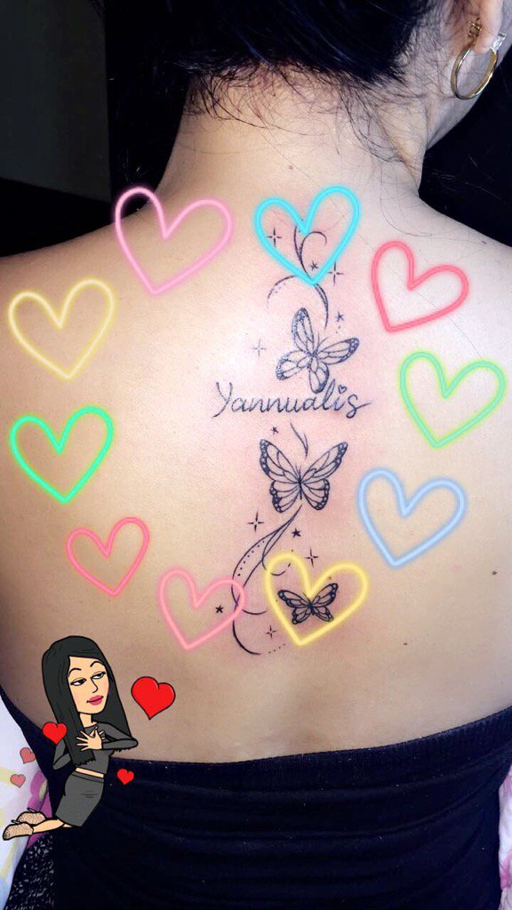 yannua's tweet photo. Más q una tinta en la piel es el amor infinito q se tatúa en el alma la piel el corazón ! Mi hija 🌎👸🏻❤️ https://t.co/d6lgN0scjs