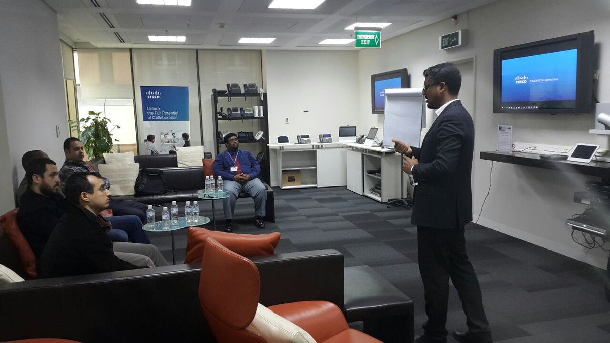 Ganesh_Valansan's tweet photo. Logicom KUWAIT Cisco Security Event held on Jan12th2017 #CiscoFirepowerNGFW Solutions @LogicomDisti @CiscoPtnrEMEAR #LogicomKuwait #Security https://t.co/ZiIBPQyhVb
