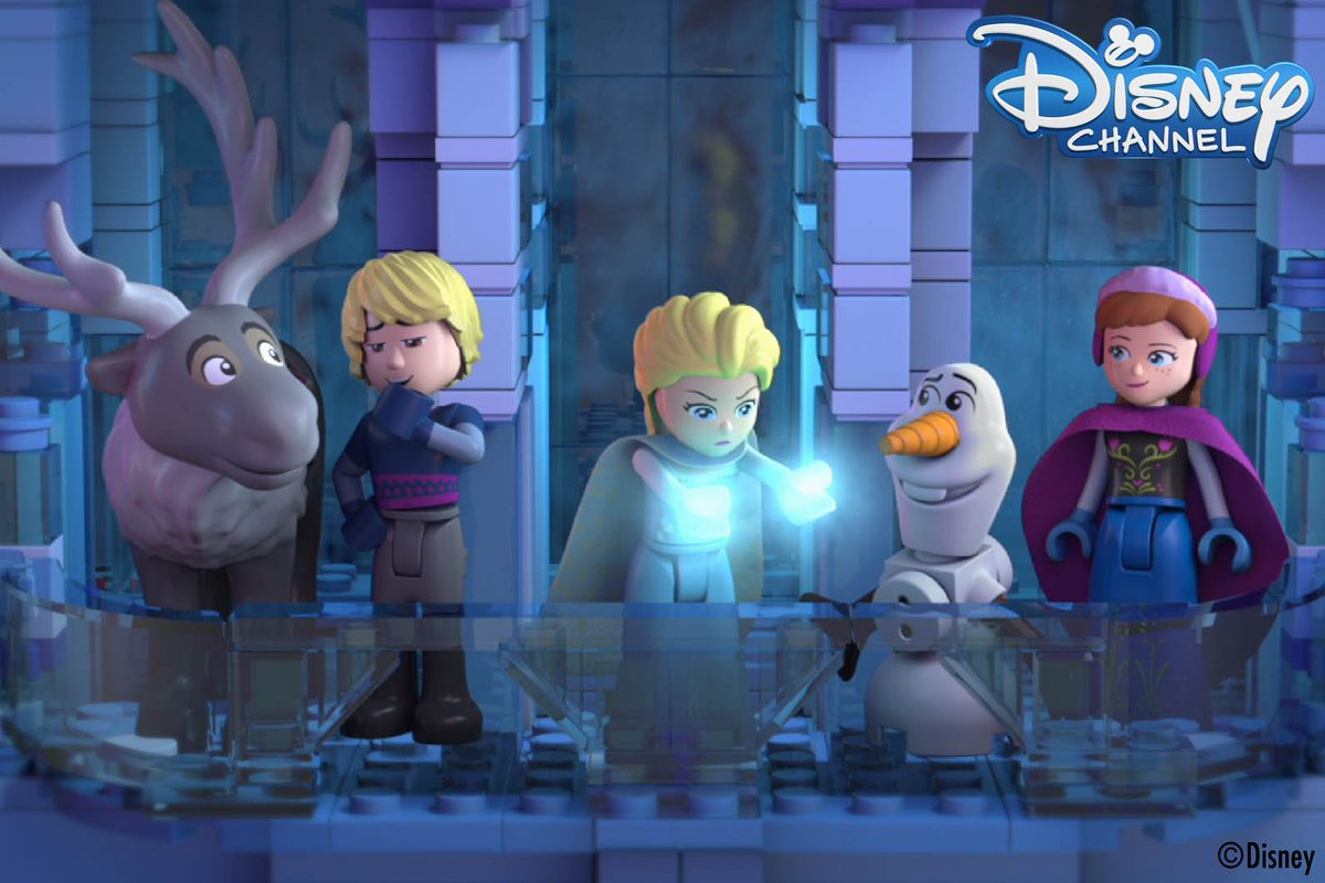 ディズニー チャンネル公式 No Twitter 2月のディズニー チャンネルは Legoで表現した アナと雪の女王 の新ストーリーが登場 あのエルサのお城も もちろんlegoです お楽しみに 2月10日 金 時 初放送 アナと雪の女王 オーロラの輝き