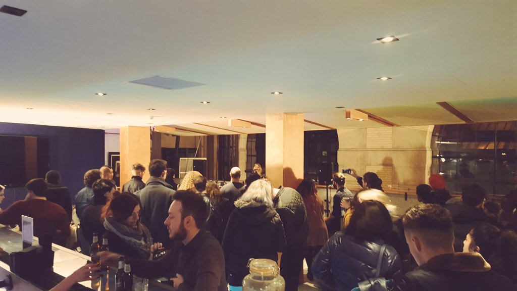 peterkhoo_'s tweet photo. #Mimi playing in front of a packed crowd at @MercuryBarLdn @ThisMetropolis for #MercuryRising 🔥🎶 https://t.co/HITMLvcnH5