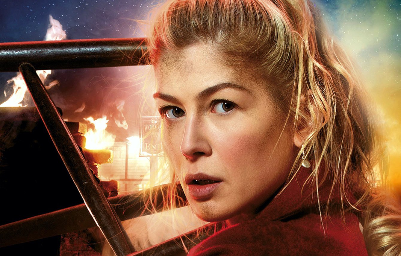 Happy 38th birthday to the beautiful and fierce Rosamund Pike. 