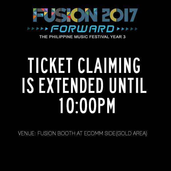 FusionPhils's tweet photo. #FUSION2017 Update https://t.co/w32SG9Vhmw