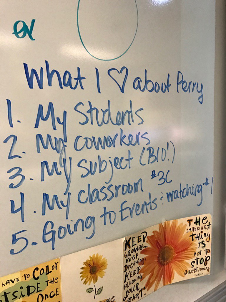 KnightBio's tweet photo. #PMHSFFC What am I thankful for? What do I love? Here is my school list... #lovemyjob #iteachlifelessons https://t.co/h25QJnKDKS