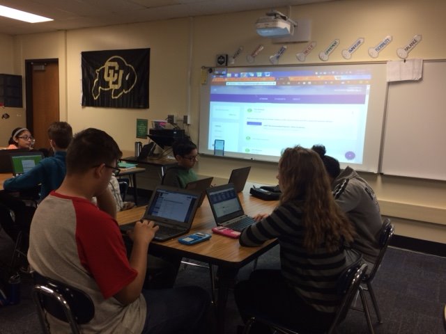 Becky_Meyer54's tweet photo. Ike math students were introduced to KhanAcademy where they can personalize their math practice using their MAP goals and scores. #54tech https://t.co/ZfjiCWswMN