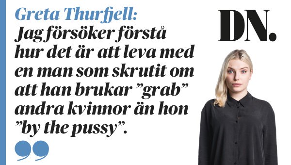 Greta Thurfjell: Om jag var Melania Trump skulle jag ha blinkat för länge sedan. #MelaniaTrump dn.se/kultur-noje/gr…