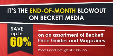 beckettcollect's tweet photo. The End-of-Month Sale on #PriceGuides has just started.
Get Bowled over with Mega Savings.
ACT NOW! https://t.co/ZgS91sB6EU https://t.co/AsIb24JwlO