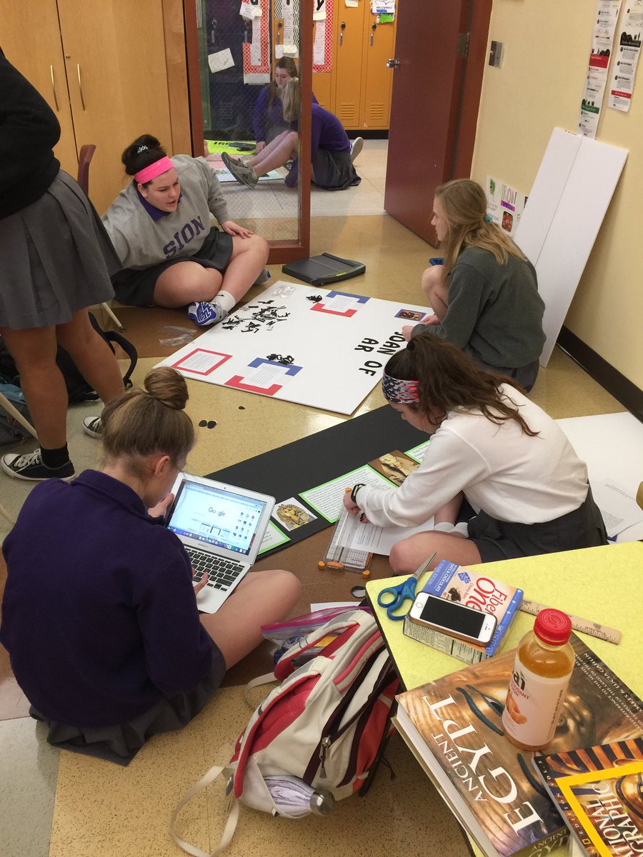SionHistoryDept's tweet photo. @Mrs_Lauck_Sion frosh classes are working on their NHD projects! Stop by NGS next Wednesday to see them &amp; many more! https://t.co/FMLauhMxyh