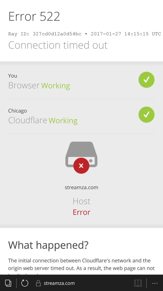 WEvanThomas's tweet photo. @streamza any idea what happened? https://t.co/YDUcvi5Be5