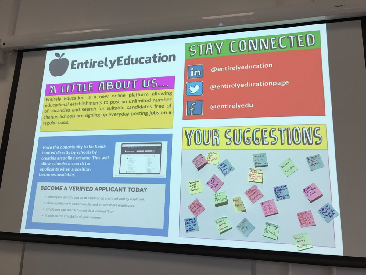EntirelyEdu's tweet photo. A great day meeting so many future Primary and Secondary teachers #pgce #goldsmithsuniversity #Entirelyeducation https://t.co/UkRouHEsJt