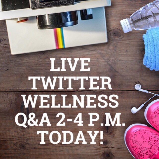 SDState's tweet image. Have some health &amp;amp; wellness questions? Join our @SDState Twitter chat (2-4) &amp;amp; use #sdstatewellnesscenter to chat with our panel of experts!