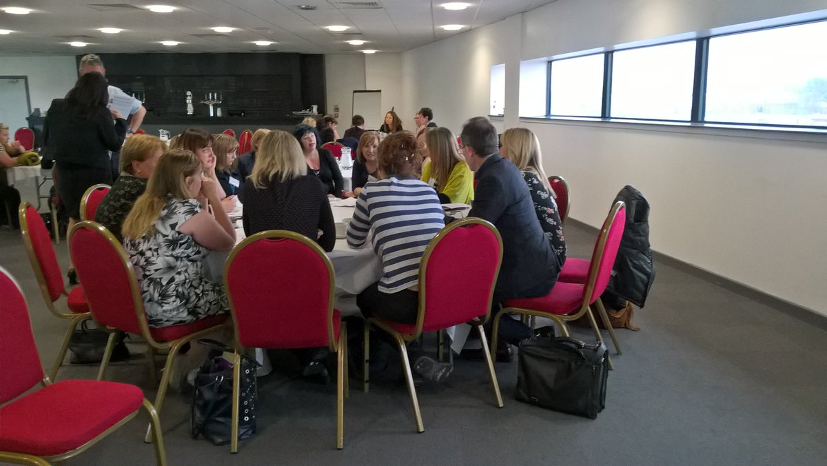 nwcscnSenate's tweet photo. #NWCMTP Groups networking &amp; looking at LMS. https://t.co/OVRk2s0bVq