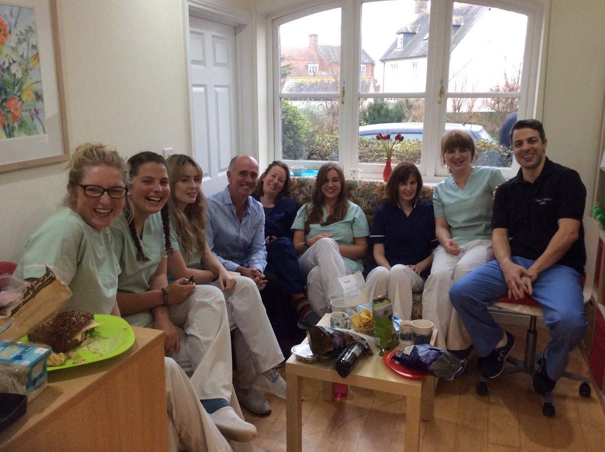 A team photo at our last lunch together