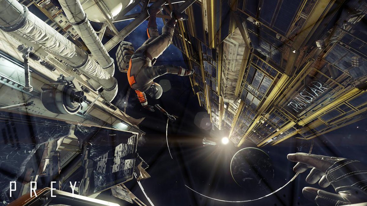 Bright's tweet photo. Video: de duistere #scifi action-game #Prey verschijnt in mei 
https://t.co/rmR12JqYf6 https://t.co/bliykhUN6j