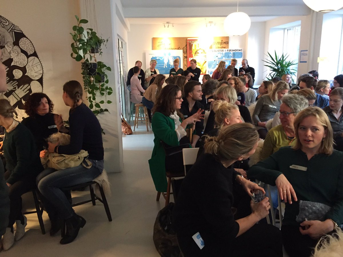 Fulde hus til Sparkling Friday om #changingchange - gode forandringer gjort godt