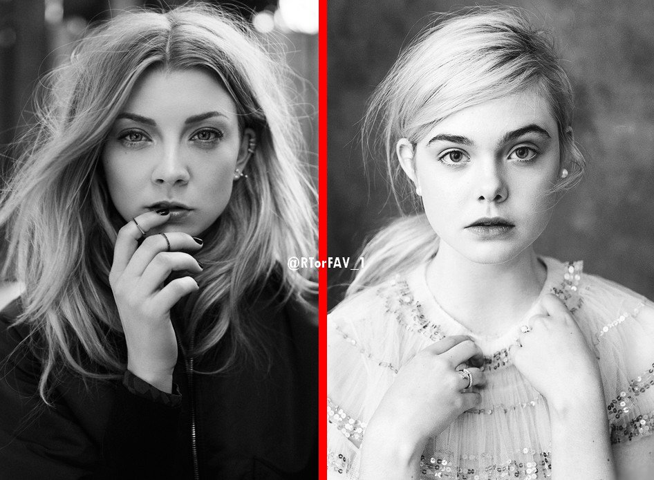 RTorFAV_1's tweet photo. REQUESTED 
RT for Natalie Dormer 
LIKE for Elle Fanning https://t.co/co8aVVhedu