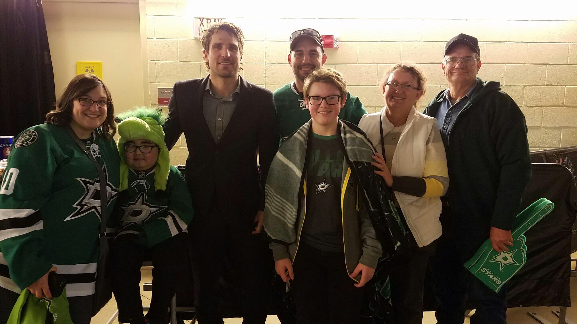 Patrick Sharp on X: Game hat goes to our special guest Nathan for