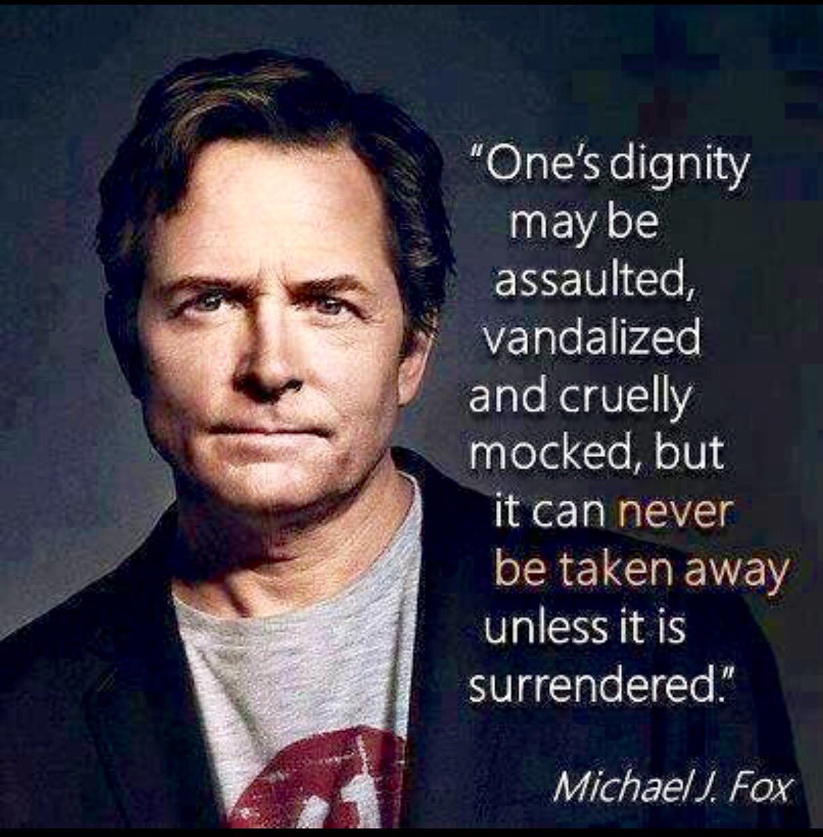 10MillionMiler's tweet photo. Never Surrender!

@10MillionMiler @DavidKWilliams @DamiraMaricic @fishbowl #inspiration #dignity via #DeborahEnea https://t.co/kZna9pDzFi