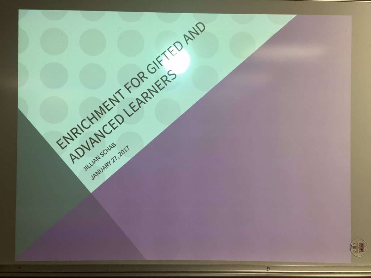 Jillian_Hawley's tweet photo. So happy I had the opportunity today to present on a topic I'm so passionate about. #480boost #giftededucation @USD480 https://t.co/DmcMevVTSj