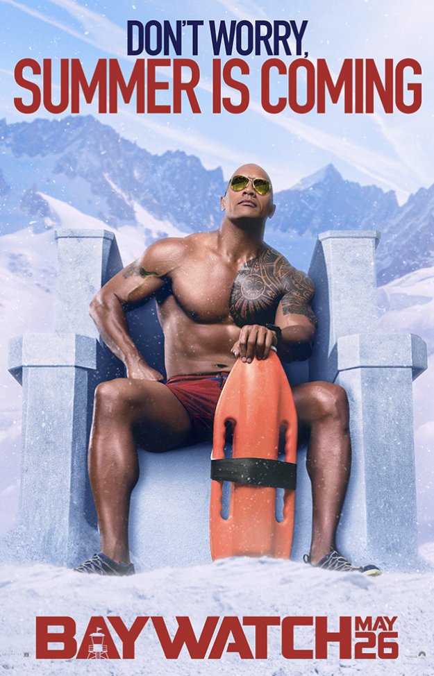 BuzzFeed's tweet image. Here’s the new "Baywatch" animated character posters because you’re thirsty bzfd.it/2kCeLvx
