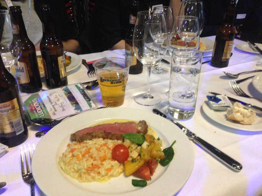 FullColorPlanet's tweet photo. Wow, the food was great this year! #swiga #Ludicious17 #swissgames #meat #voegtli #njam https://t.co/QU6TpxKxBk