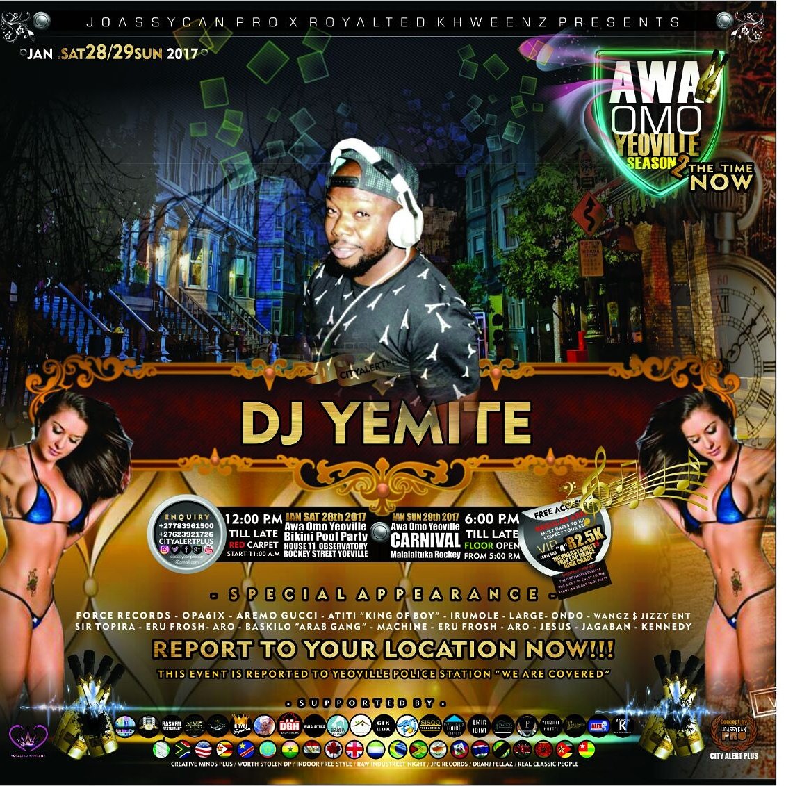 RoyaltedMandy's tweet photo. Catch @DJ Yemite tomrw @AwaOmoyoeville Season 2 #BikinipoolpartyππΆπ€π it is going to be massiveπππ₯ Don't be told !!starts at 12pm https://t.co/DcWSWar2xW