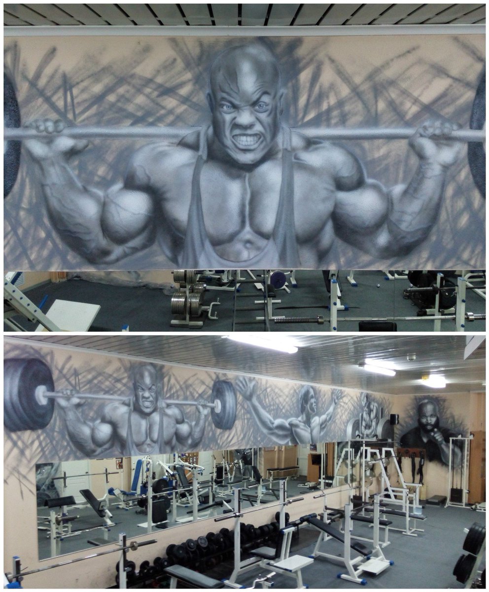 GiftedFans's tweet photo. From Russian GYM  

@PHILHEATH  @luekrative #PhilHeath #Art https://t.co/1Bhdq7q5CZ
