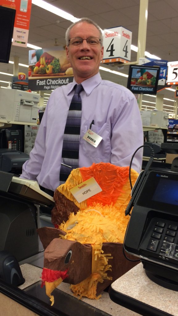 MySmithsGrocery's tweet photo. Our team is paying it forward! Thanks to caring cashiers like Donald, @StMarysFoodBank received over $11k with #BringingHopetotheTable! https://t.co/H7wgZrIfri