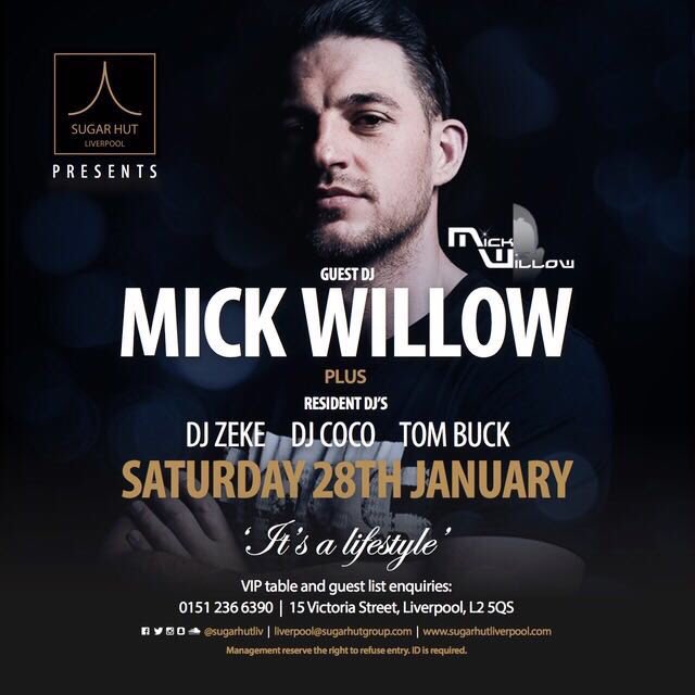 djcoco_'s tweet image. This Saturday we have special guest @MickWillow joining us @sugarhutLIV 

Plus residents @DeeJay_Zeke @tombuckdj @djcoco_ 

#2floors #4DJs
