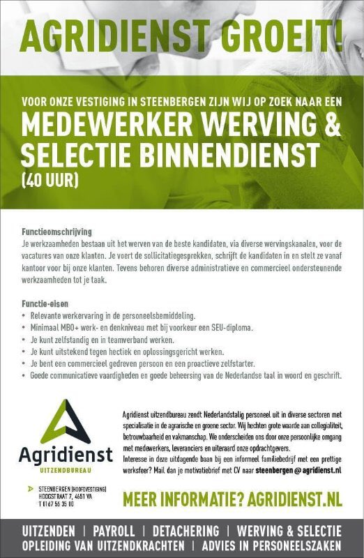 Kees1971's tweet image. Nieuwe collega gezocht!