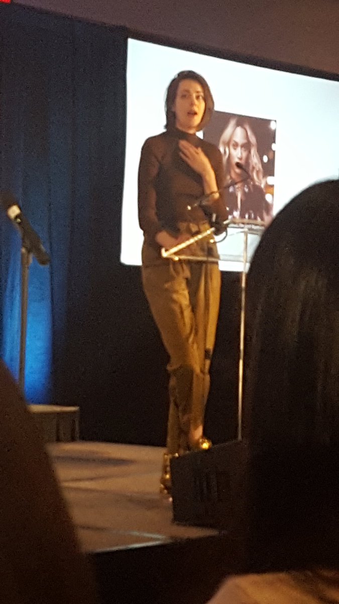 .<a href="/annfriedman/">ann friedman</a> kicking us off with #ShineTheory at <a href="/stlouisbiz/">St. Louis Business Journal</a> #stlwomen conf. Yes, that's Bey in the background.