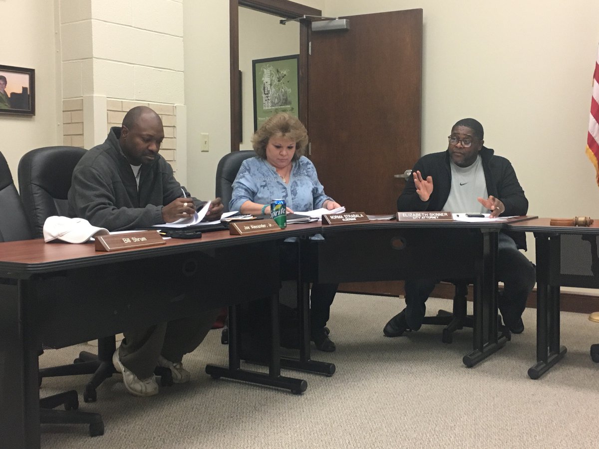 sdl_reporter's tweet photo. The Stuttgart City Council discussed putting Stuttgart Police Department pay raises on hold. Read today's edition for the full story. https://t.co/EEDjaGYR0P