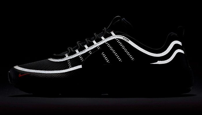 nike air zoom spiridon black bright crimson