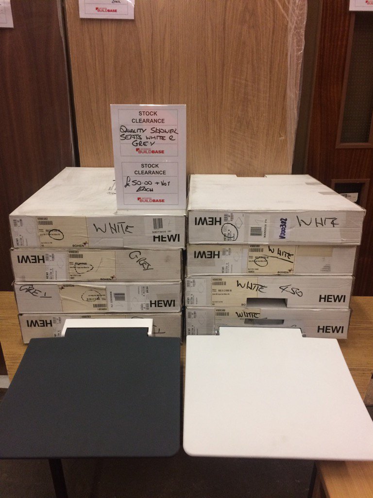 BBaseClearance's tweet photo. Shower seats. £50 plus VAT. Quality bohen stock. https://t.co/XGLxty7BtA