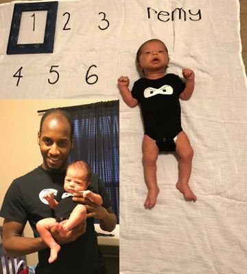 sonshineacademy's tweet photo. Sonshine Academy's littlest ninja is growing! Before you know it, he will be running the obstacle course with Dad. #SonshineFamily #BabyRemy https://t.co/AL0QHlqMaU