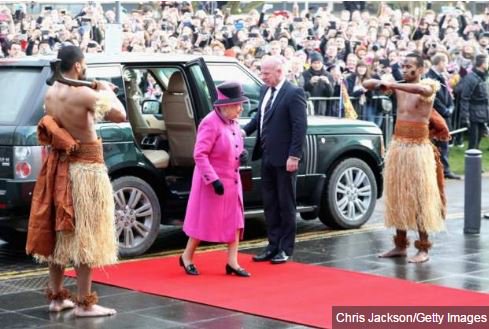 BBCNorfolk's tweet photo. The Queen enters 'World of Fiji' at Sainsbury Centre exhibition on her first outing since recovering from illness https://t.co/mR5nBpAvhZ https://t.co/Eyfldj6ZVQ