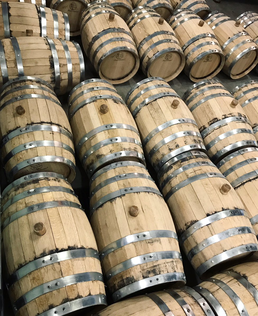 Vikredistillery's tweet image. Barrels as far the the eye can see! #productionupdate #whiskey #Productivity