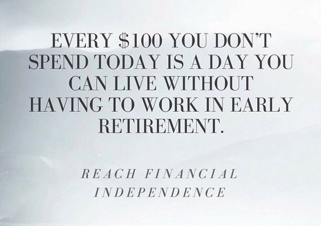MindfulCents's tweet photo. #dailyFIREquote by @RFIndependence #personalfinance #saving #retireearly #NeverStopLearning #money #escapethenorm https://t.co/BSVJMZzu2U https://t.co/2I5jyJKb8C