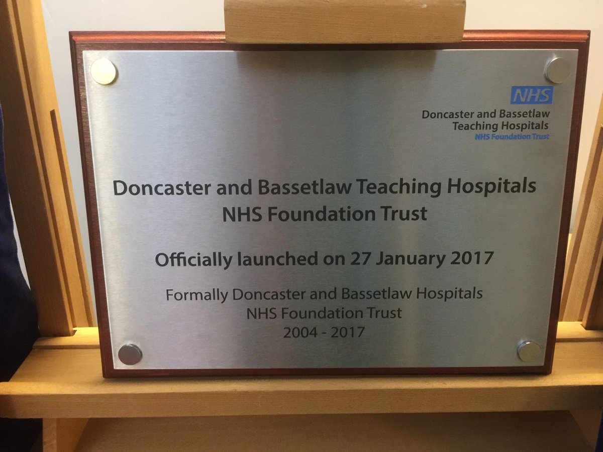 cazzyorr's tweet photo. @DBH_NHSFT #dbthlaunch it's official! https://t.co/G0sNTAvljI