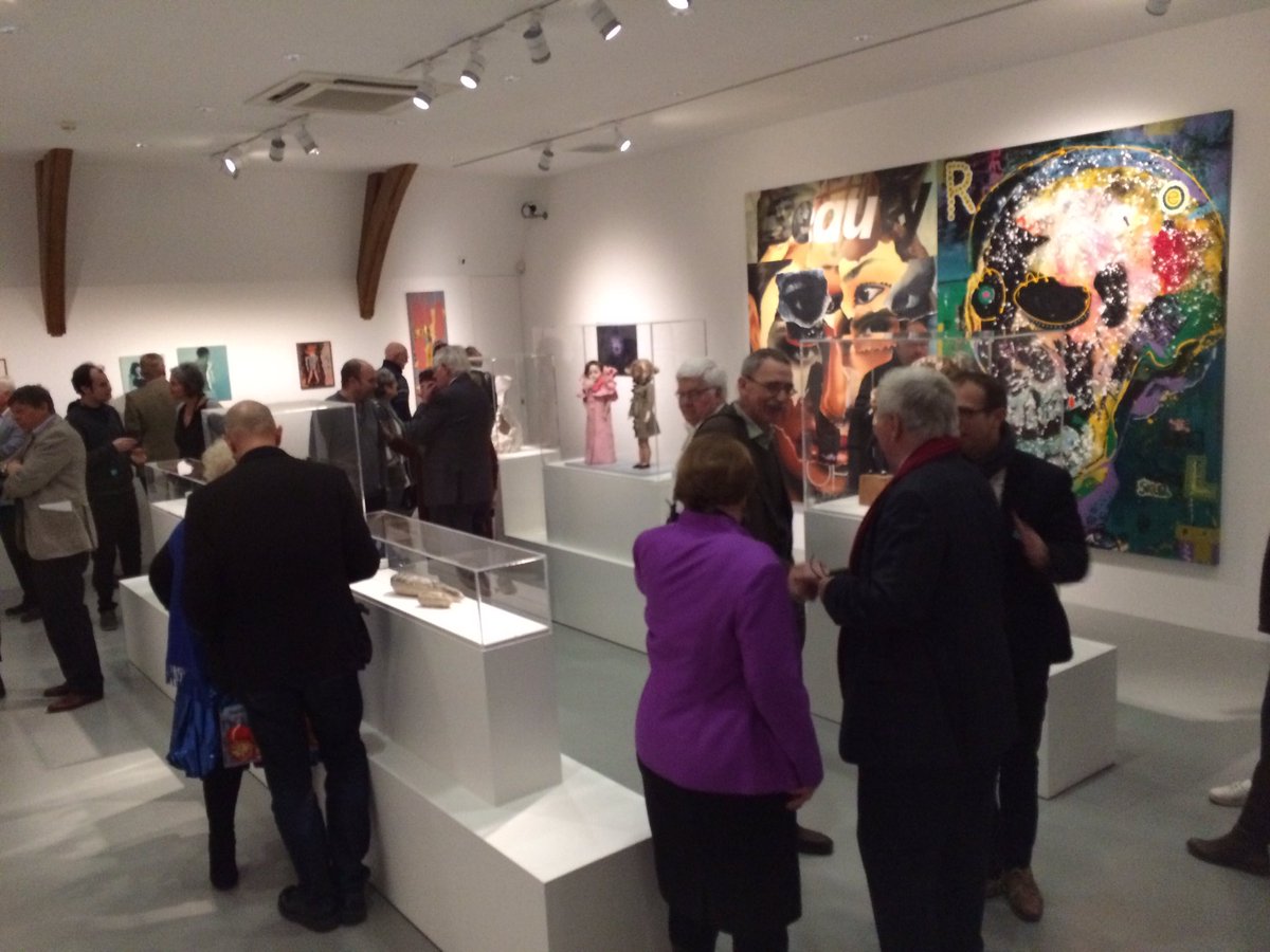 CDapiran's tweet photo. Opening of 'Jong geleerd. An intimate eye' with collection of Henri Swagemakers @CentraalMuseum. Lovely show of a passionated collector. https://t.co/q6nHkyZrGb