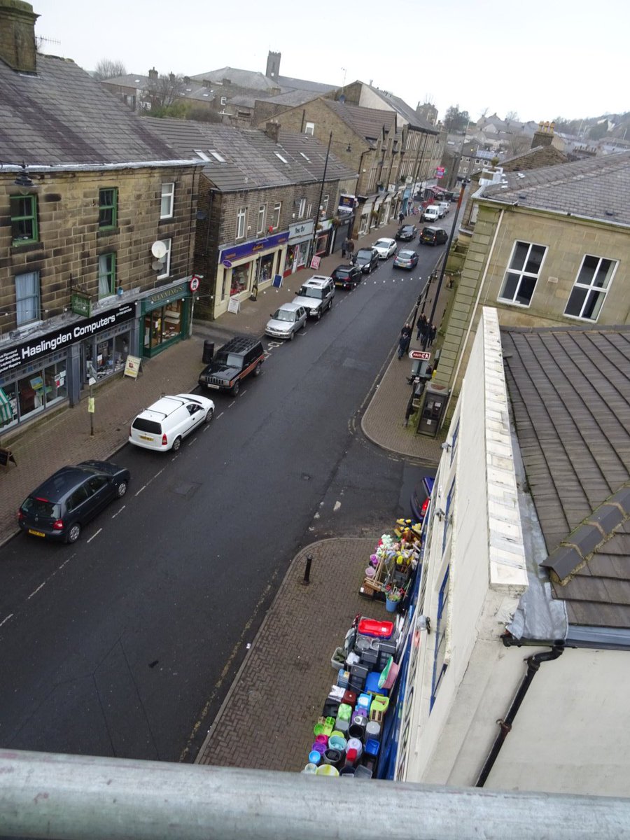 We've got a great view of Haslingden high street today! #Rossendale punchpropertyrepair.co.uk
