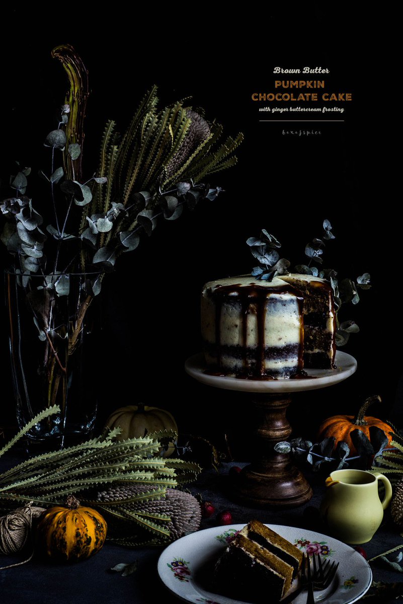 newrak's tweet photo. Brown Butter Pumpkin Chocolate Cake https://t.co/e2xSpqEwao https://t.co/tmr9XMdKKK