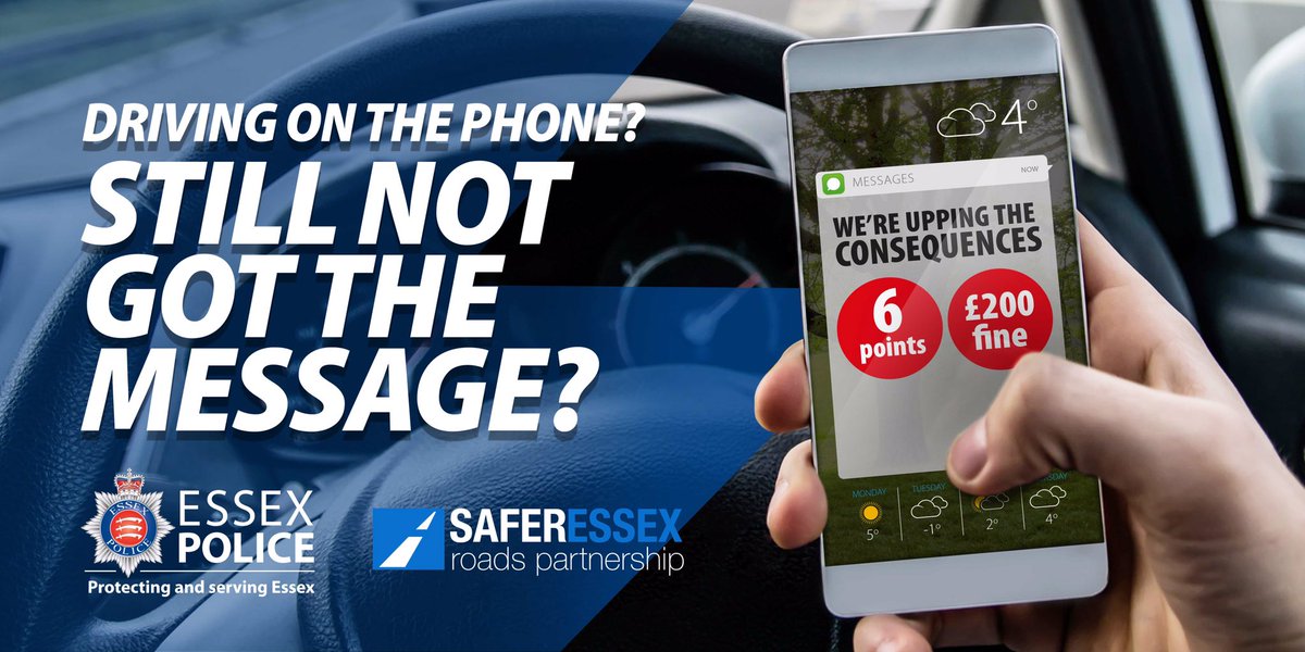 10RegionUK_IPA's tweet photo. Caught using your mobile phone after March 1 &amp; receive 6 pts &amp; a £200 fine. Had your licence less than 2 years &amp; you'll lose that as well. https://t.co/2eFAr1ZF3V