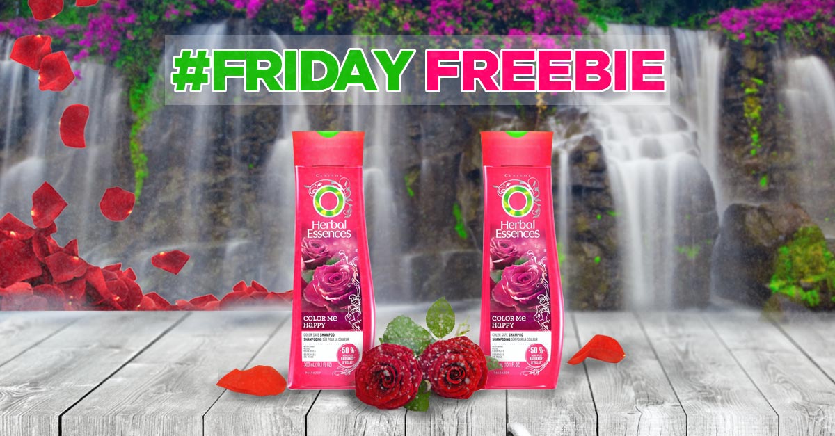 #FridayFreebie - 2 Pack of Herbal Essences Color Me Happy Color Safe Shampoo! Enter here for a chance to win: woobox.com/hpyhid