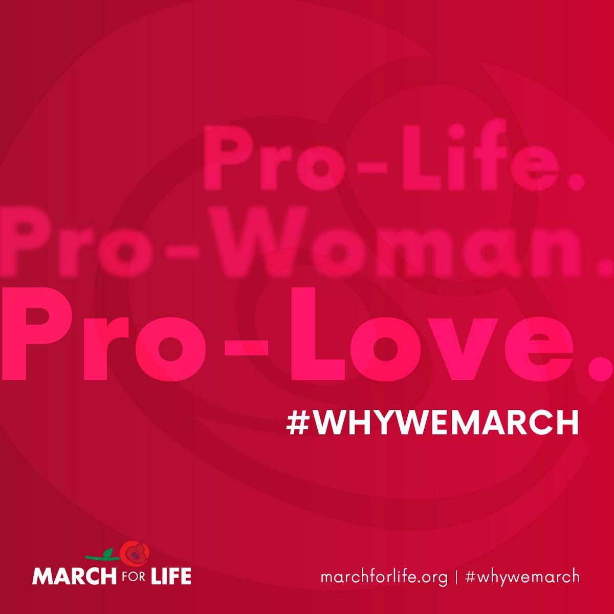 Being #prolife and #prowoman go hand in hand! Life is the empowering choice! #whywemarch #marchforlife