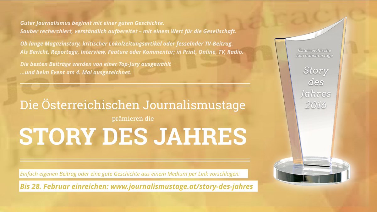 Journalismustage tweet media
