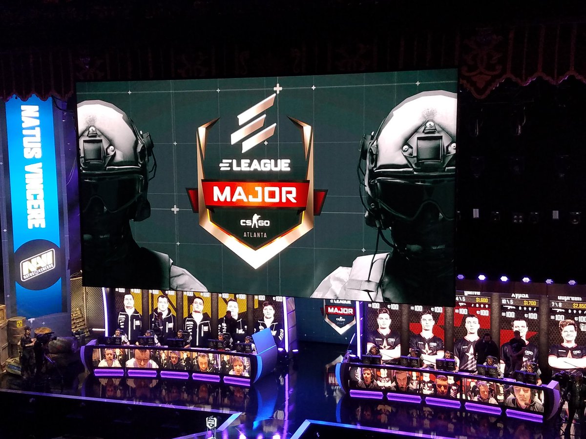 At the <a href="/EL/">ELEAGUE_has_moved</a> CS:GO Major in Atlanta and it's getting in hot in here as the Quarterfinals kicks off with Natus Vincere and Astralis!!!