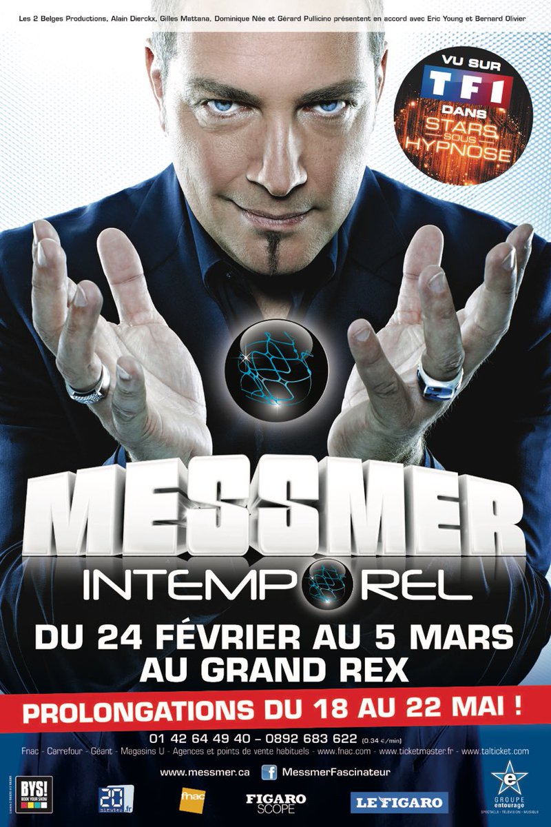 SSH_Arthur's tweet image. RT+FOLLOW pour gagner tes places @LeGrandRex et assister à un show unique le mercredi 1er mars à 20h30!Tirage des 10 gagnants dimanche midi🎉