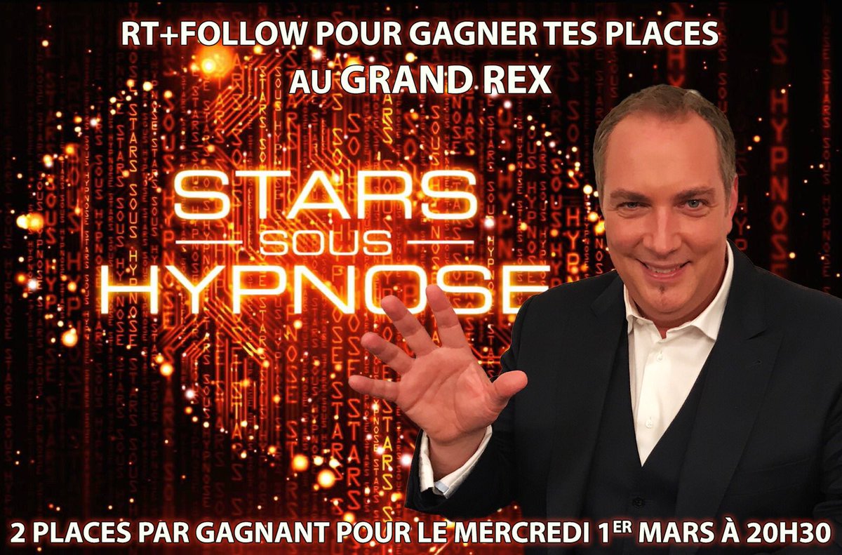 SSH_Arthur's tweet image. RT+FOLLOW pour gagner tes places @LeGrandRex et assister à un show unique le mercredi 1er mars à 20h30!Tirage des 10 gagnants dimanche midi🎉